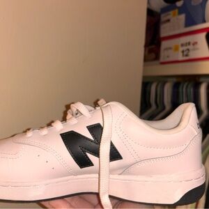 New Balance white and Black Sneakers